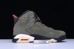 Travis Scott Air Jordan 6 Medium Olive Cactus Jack Cn1084-200