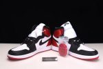 Air Jordan 1 Satin Black Toe Cd0461-016
