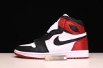 Air Jordan 1 Satin Black Toe Cd0461-016
