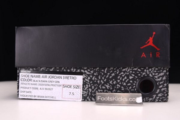 Air Jordan 3 Retro Oregon Duck Aj3-902027