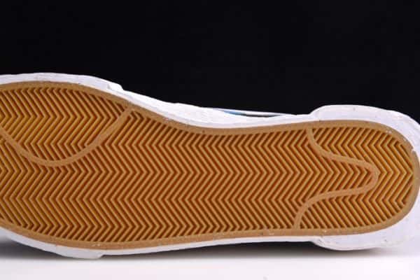 Sacai Nike Blazer Mid Blue Bv0072-001