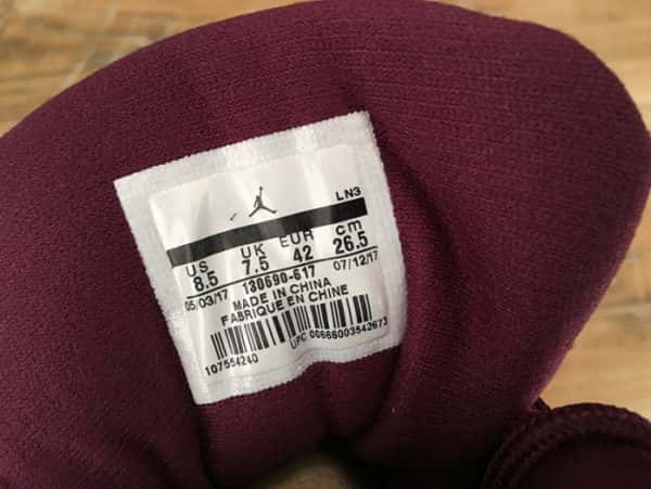 Air Jordan 12 Retro ¡°Bordeaux¡± 130690-617