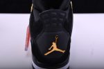 Air Jordan 4 ¡°Royalty¡± Black/Metallic Gold-White Mens 308497-032