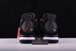 Air Jordan 4 ¡°Royalty¡± Black/Metallic Gold-White Mens 308497-032