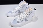 Sacai X Blazer Mid White Grey Bv0072-100
