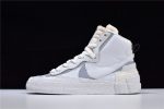 Sacai X Blazer Mid White Grey Bv0072-100