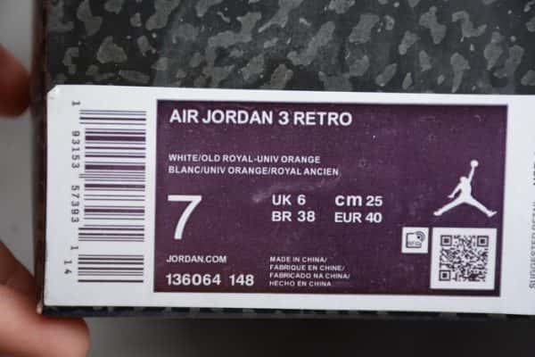 Air Jordan 3 ¡°Knicks" 136064-148