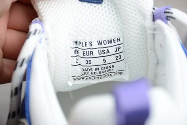 Triples Trainer Clear Sole Sneakers 3000009