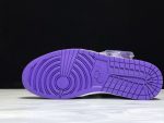Air Jordan 1 Aj1 Court Purple White 555088-500