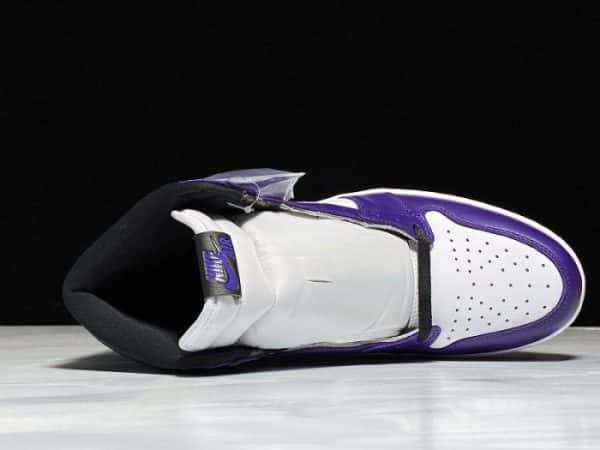 Air Jordan 1 Aj1 Court Purple White 555088-500