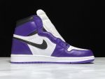 Air Jordan 1 Aj1 Court Purple White 555088-500