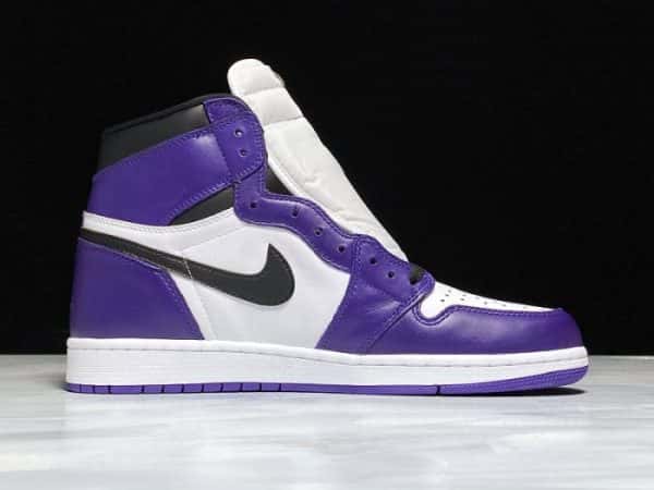 Air Jordan 1 Aj1 Court Purple White 555088-500