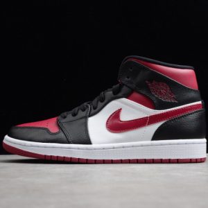 Air Jordan 1 Mid Bred Toe 554724-066