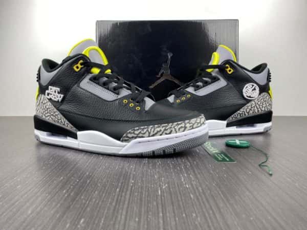 Air Jordan 3 Retro Oregon Ducks Pit Crew H011-Mnjdls-594-282240
