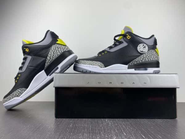 Air Jordan 3 Retro Oregon Ducks Pit Crew H011-Mnjdls-594-282240