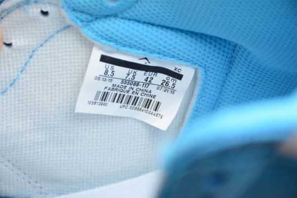 Air Jordan 1 Retro High Og Unc 555088-117