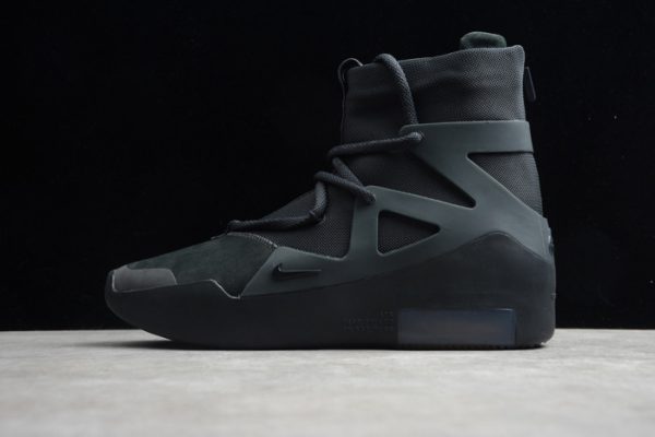 Nike Air Fear Of God 1 ''Triple Black'' Ar4237-005