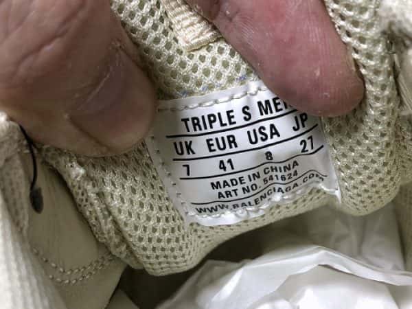 Triples Trainer Clear Sole Sneakers 3000015