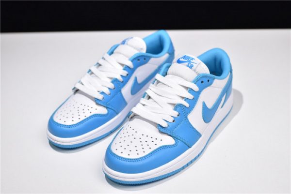 Nike Sb Air Jordan 1 Low Dark Powder Blue Cj7891-401