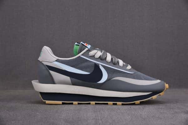 Nike Ld Waffle Sacai Clot Kiss Of Death 2 Cool Grey Dh3114-001