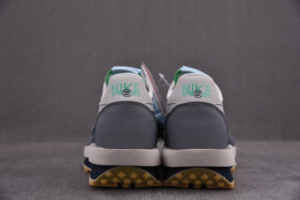 Nike Ld Waffle Sacai Clot Kiss Of Death 2 Cool Grey Dh3114-001
