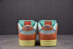 Nike Sb Dunk Low Orange Noise Aqua Dv5429-800