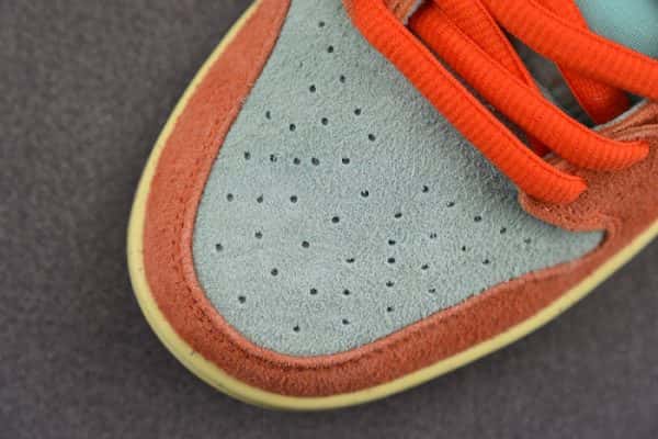 Nike Sb Dunk Low Orange Noise Aqua Dv5429-800