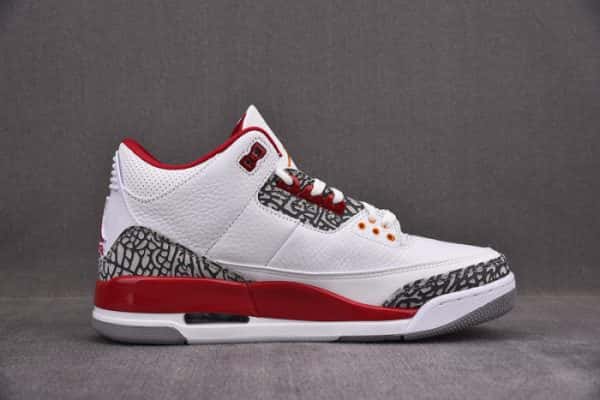 Air Jordan 3 Retro Cardinal Red Ct8532-126