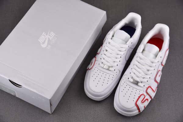 Cpfm X Nike Air Force 1 By You White/Red Ck4746-991