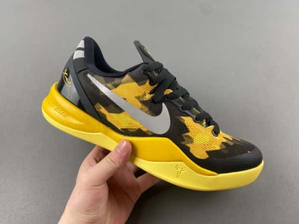 Nike Kobe 8 Xdr ''Black Yellow'' 555286-077