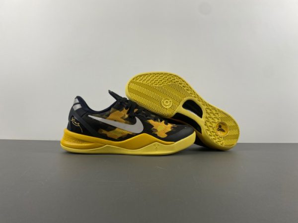 Nike Kobe 8 Xdr ''Black Yellow'' 555286-077