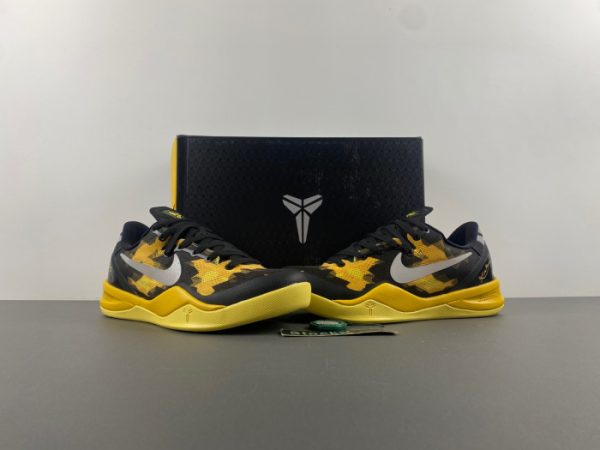 Nike Kobe 8 Xdr ''Black Yellow'' 555286-077