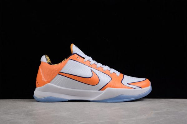 Nike Zoom Kobe 5 Orange White Purple Cd4991-106