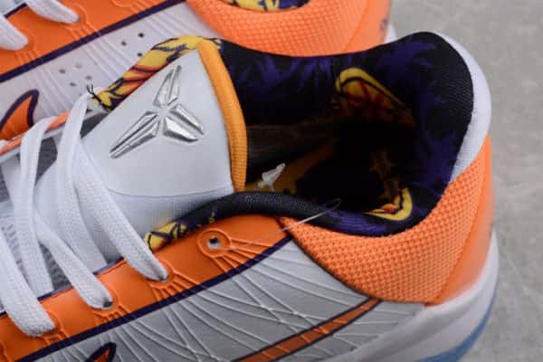 Nike Zoom Kobe 5 Orange White Purple Cd4991-106