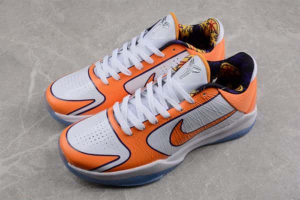 Nike Zoom Kobe 5 Orange White Purple Cd4991-106