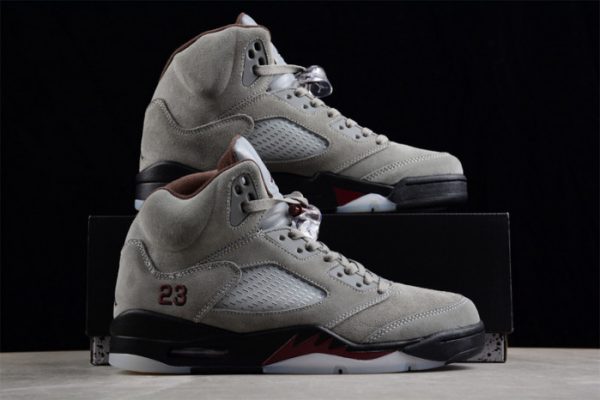 A Ma Mani¨¦re X Air Jordan 5 Light Bone Fd1330-006