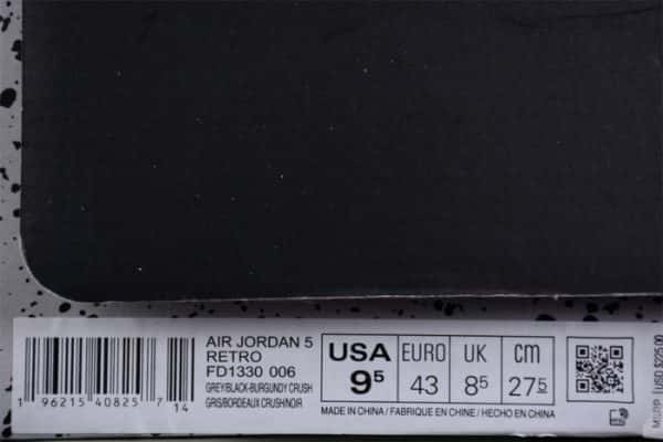 A Ma Mani¨¦re X Air Jordan 5 Light Bone Fd1330-006