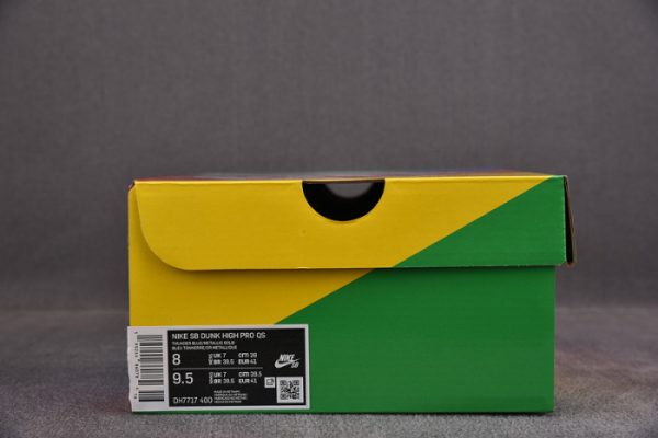 Gundam X Nike Sb Dunk High "Banshee" Dh7717-400