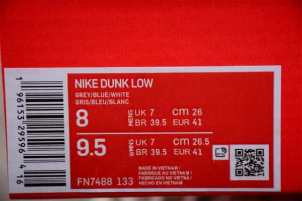 Nike Dunk Low Athletic Department University Blue Fn7488-133