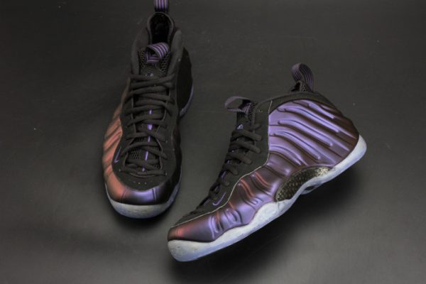 Nike Air Foamposite One ¡°Eggplant¡± Black/ Varsity Purple Mens 314996-008