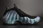 Nike Air Foamposite One Prm ¡°Abalone¡± Black/Aurora Green Mens 575420-009
