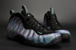 Nike Air Foamposite One Prm ¡°Abalone¡± Black/Aurora Green Mens 575420-009