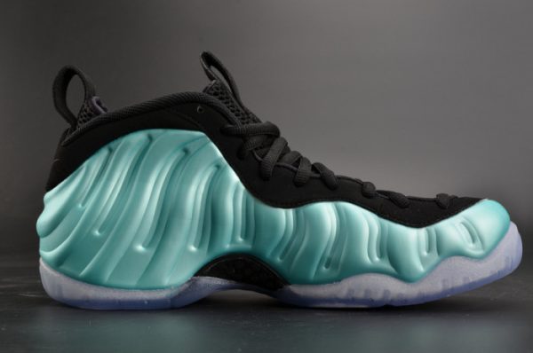 Nike Air Foamposite Pro ¡°Island Green¡± Metallic Platinum Mens 624041-303