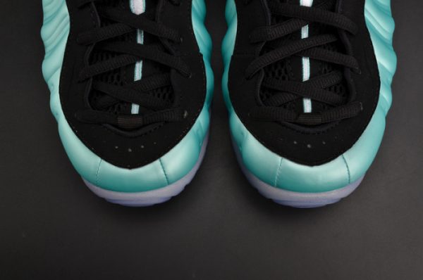 Nike Air Foamposite Pro ¡°Island Green¡± Metallic Platinum Mens 624041-303