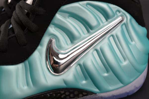 Nike Air Foamposite Pro ¡°Island Green¡± Metallic Platinum Mens 624041-303