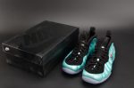 Nike Air Foamposite Pro ¡°Island Green¡± Metallic Platinum Mens 624041-303
