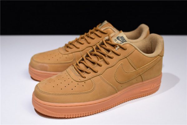 Nike Air Force 1 ''07 Wb Flax/Flax-Gum Wheat Basketball Shoes Aa4061-200