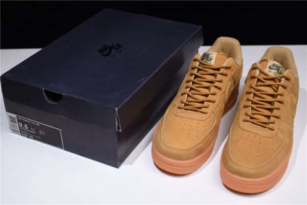 Nike Air Force 1 ''07 Wb Flax/Flax-Gum Wheat Basketball Shoes Aa4061-200