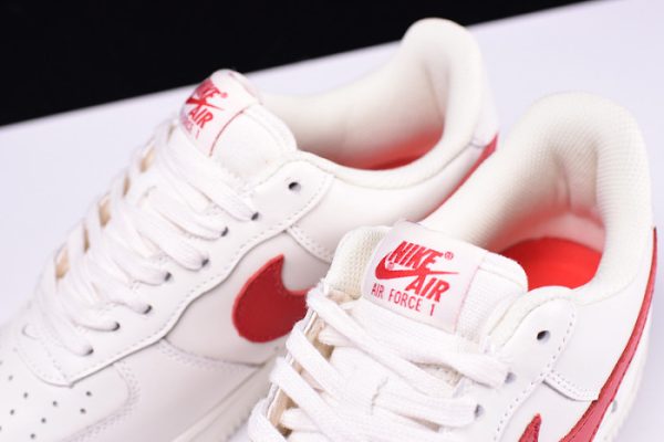Nike Air Force 1 ''07 White Sport Red New Shoes 315122-126
