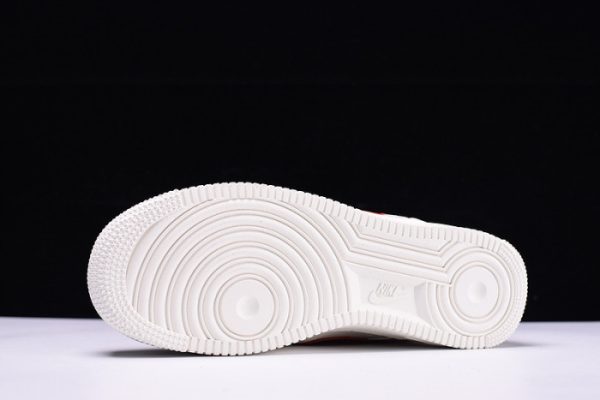 Nike Air Force 1 ''07 White Sport Red New Shoes 315122-126